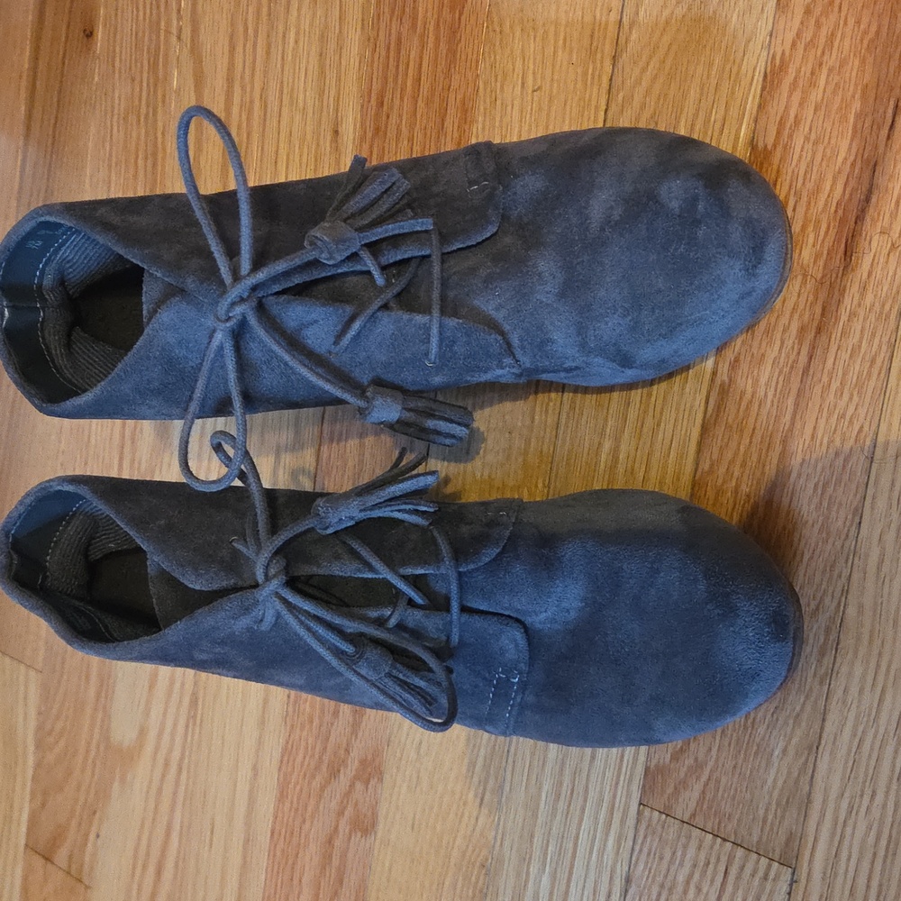 Dr. Scholl's Gray Ankle Boots
